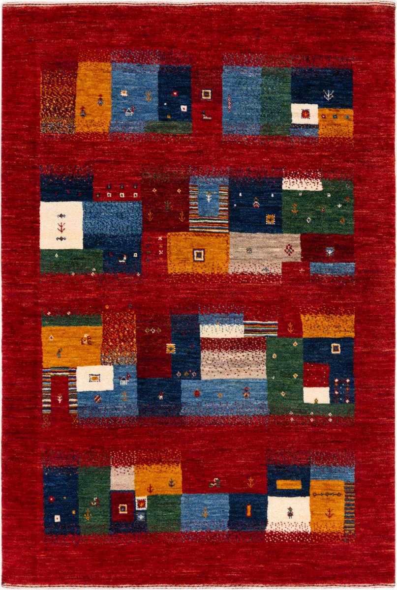 ペルシャ絨毯 Perser Gabbeh Loribaft Atelier 146x101 146x101, ペルシャ絨毯 手織り
