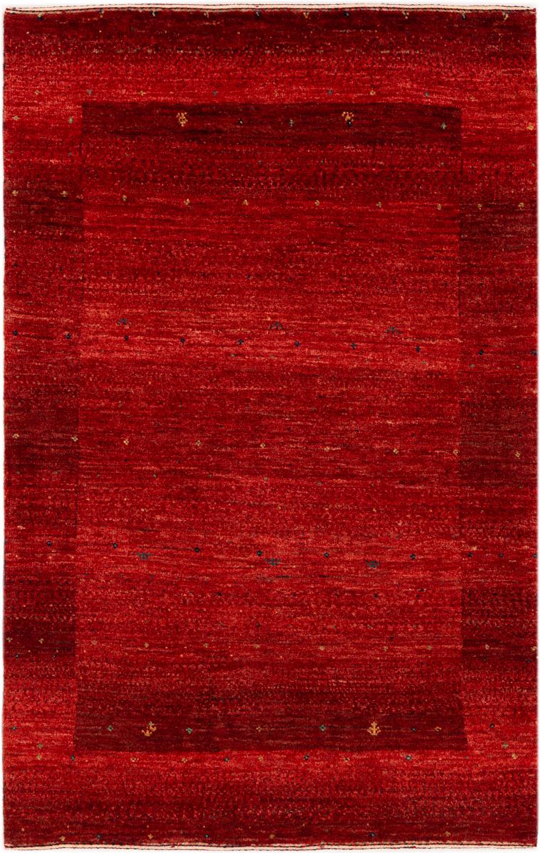 Persialainen matto Persia Gabbeh Loribaft Atash 124x81 124x81, Persialainen matto Solmittu käsin