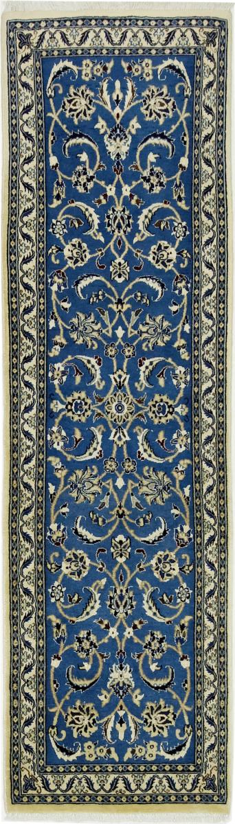 Persian Rug Nain 9La 6'8"x2'0" 6'8"x2'0", Persian Rug Knotted by hand