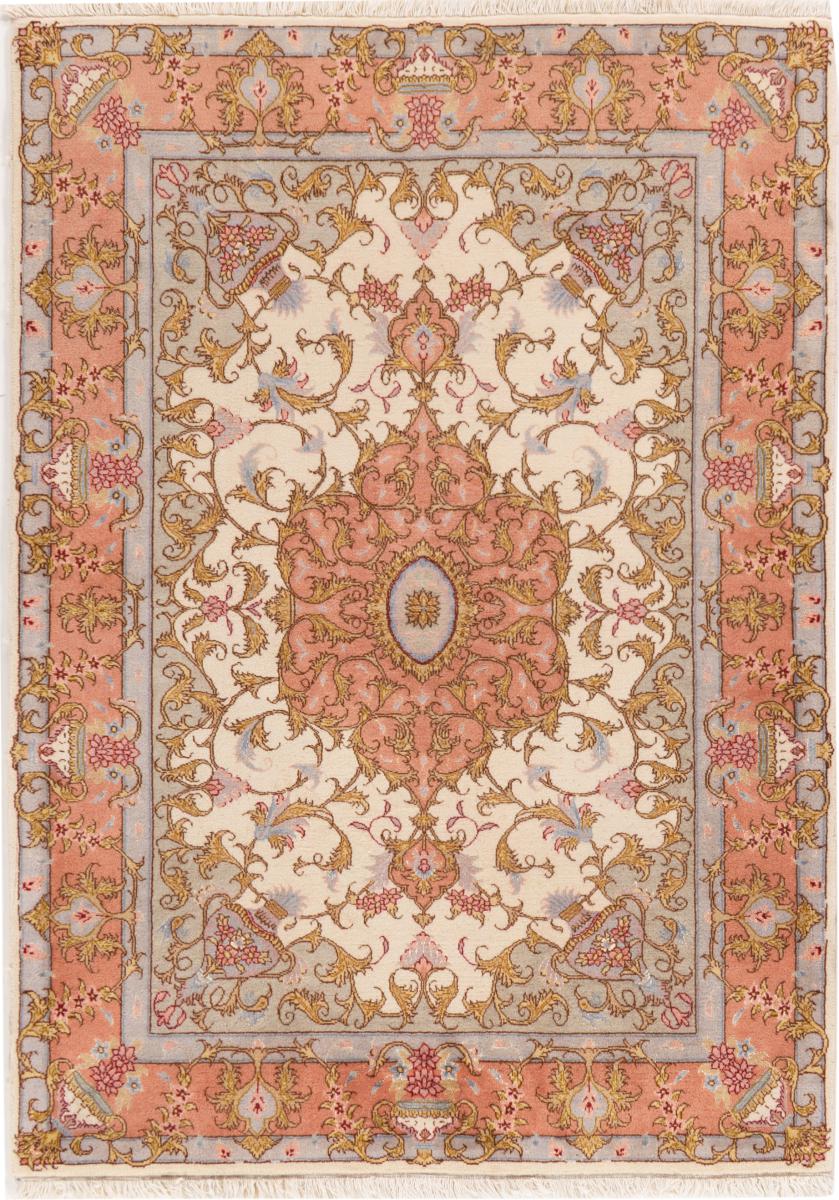 Persialainen matto Tabriz 50 Raj 143x101 143x101, Persialainen matto Solmittu käsin