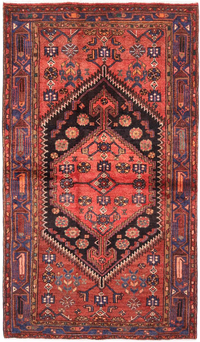 Persisk tæppe Hamadan 230x136 230x136, Persisk tæppe Knyttet i hånden