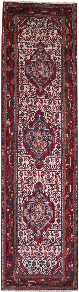 Persian Rug Hamadan 9'3"x2'7" 9'3"x2'7", Persian Rug Knotted by hand