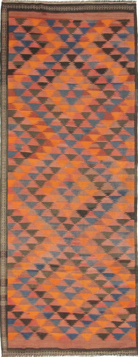 Tapete persa Kilim Fars Azerbaijan Antigo 385x147 385x147, Tapete persa Tecido à mão