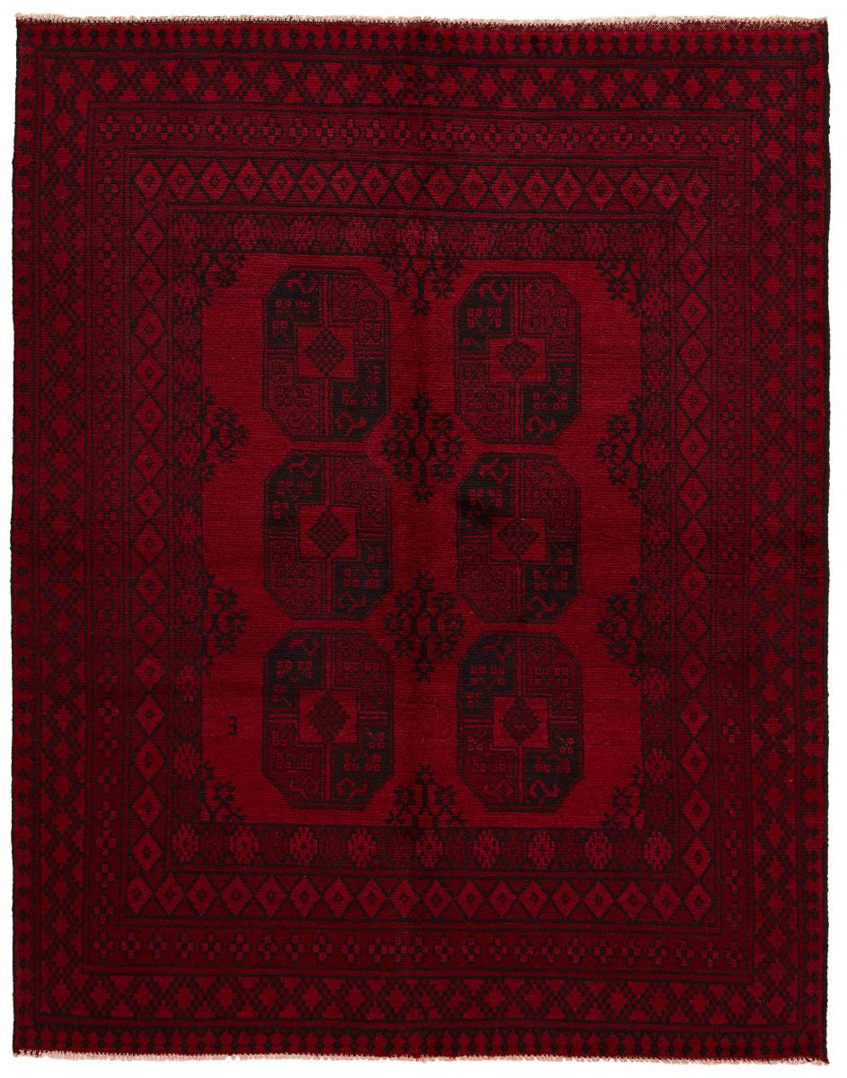 Tapete afegão Afegão Akhche 191x150 191x150, Tapete persa Atado à mão