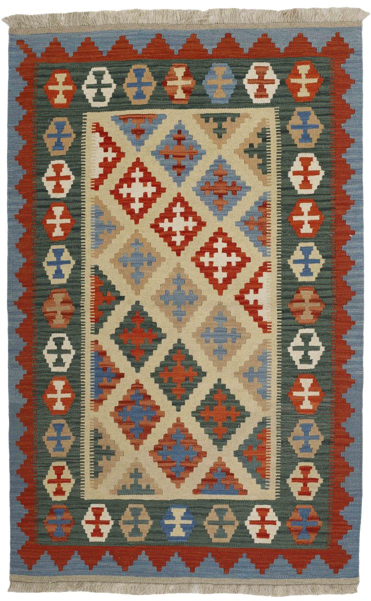 Tapete persa Kilim Fars 6'2"x4'0" 6'2"x4'0", Tapete persa Tecido à mão