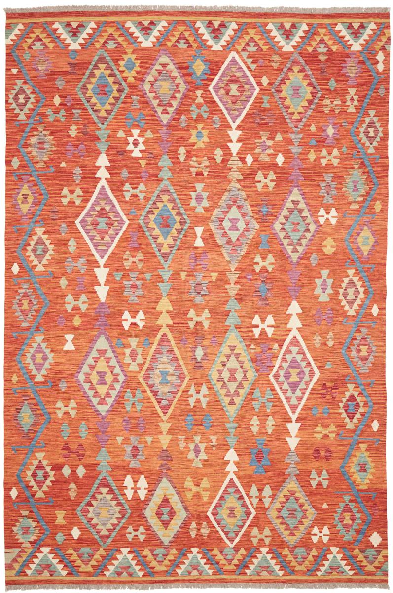 Afghanischer Teppich Kelim Afghan 300x200 300x200, Perserteppich Handgewebt