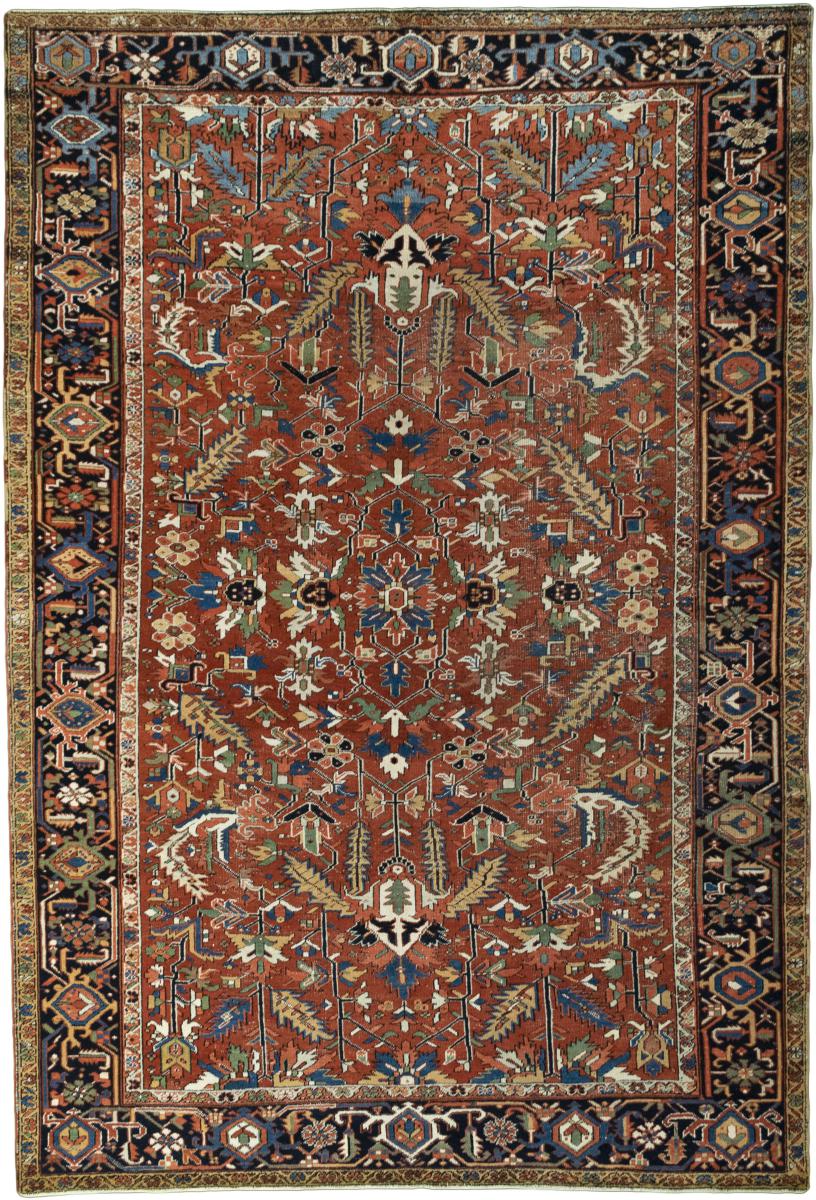 Perzisch tapijt Heriz Antiek 341x233 341x233, Perzisch tapijt Handgeknoopte