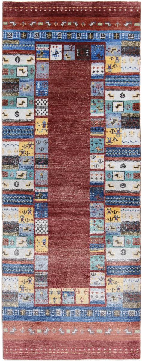 Indiaas tapijt Gabbeh Loribaft 200x78 200x78, Perzisch tapijt Handgeknoopte