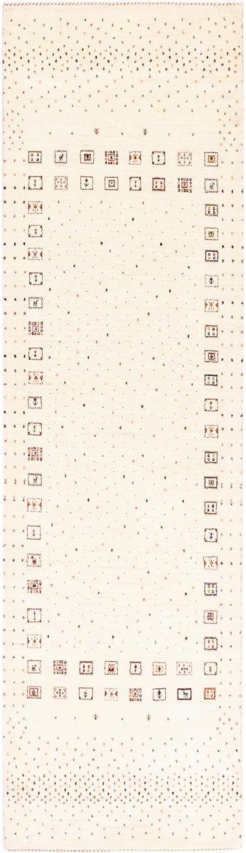 Tappeto persiano Persiano Gabbeh Loribaft Essence 311x88 311x88, Tappeto persiano Annodato a mano