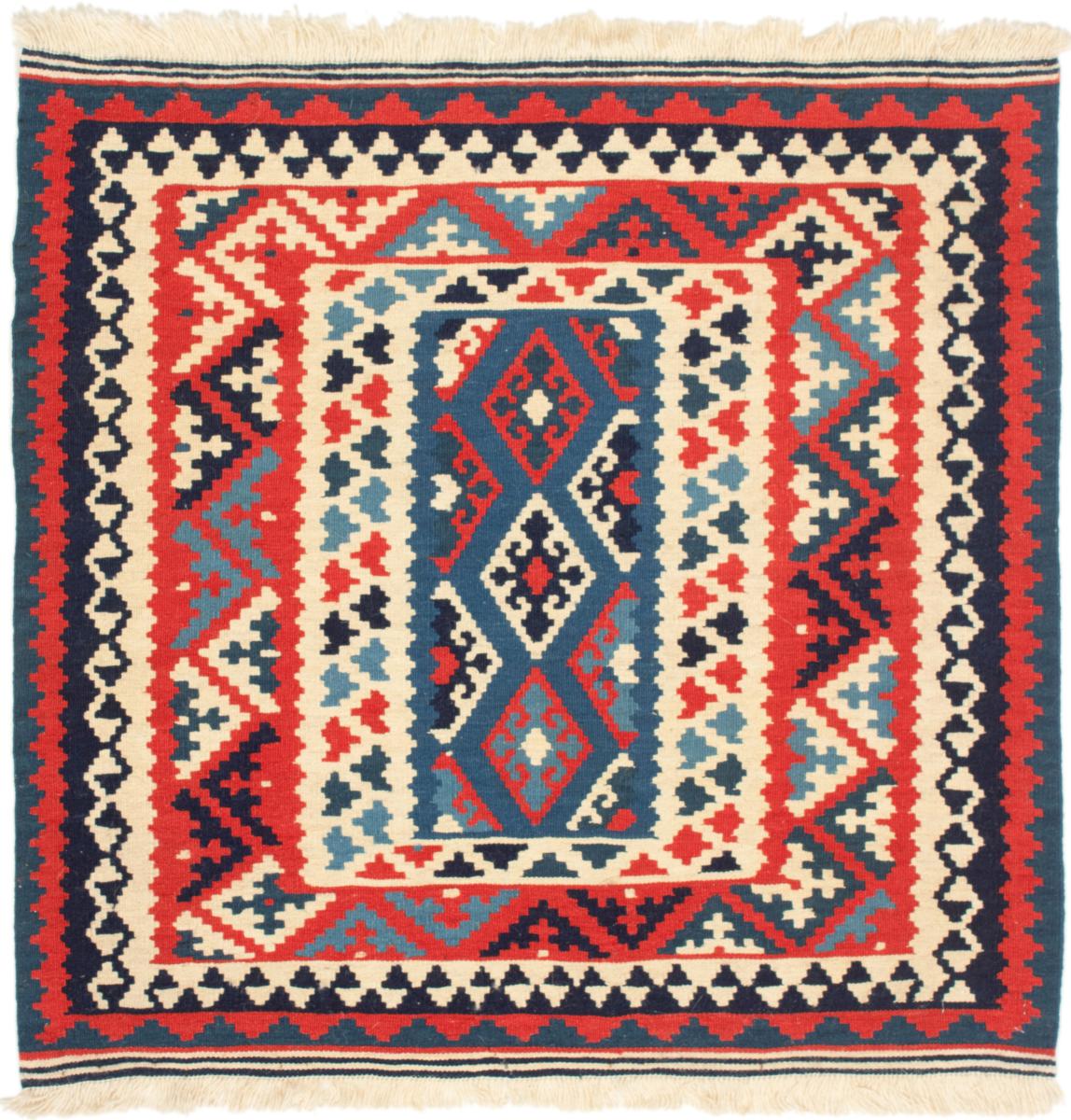 Tapete persa Kilim Fars 103x101 103x101, Tapete persa Tecido à mão