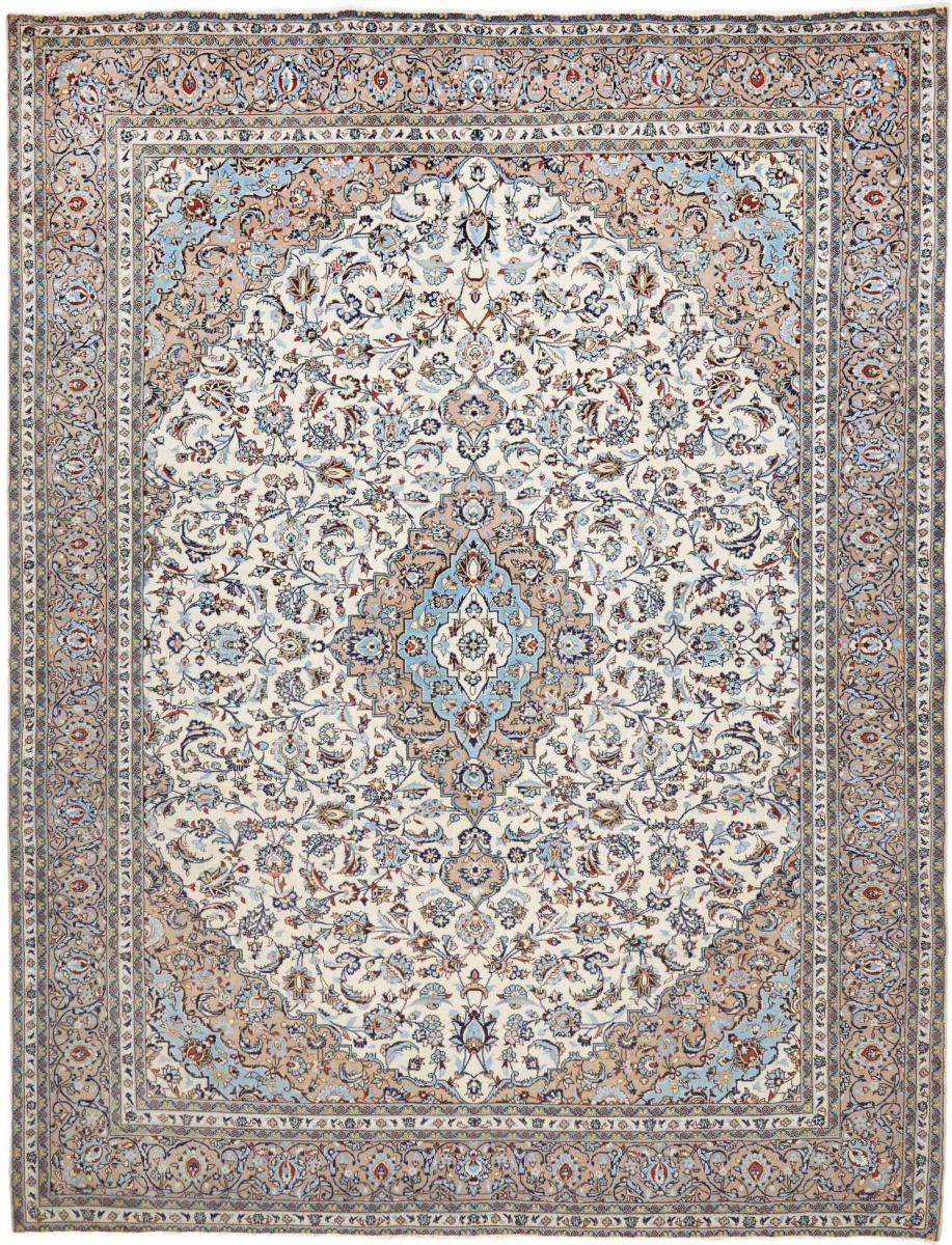 Tapis persan Kashan 394x304 394x304, Tapis persan Noué à la main