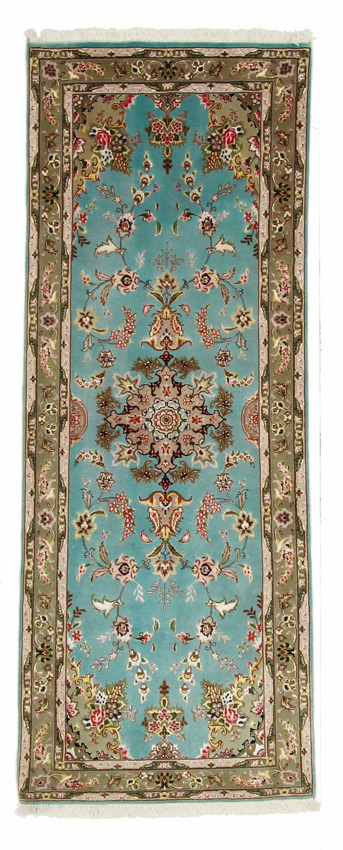 Persian Rug Tabriz 50Raj 207x78 207x78, Persian Rug Knotted by hand