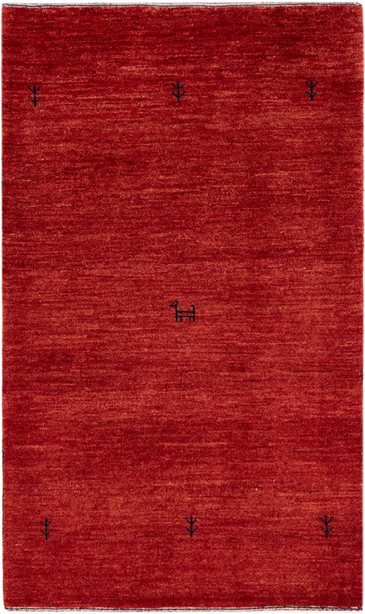 Tapete persa Persa Gabbeh Kashkuli Banafsheh 126x74 126x74, Tapete persa Atado à mão