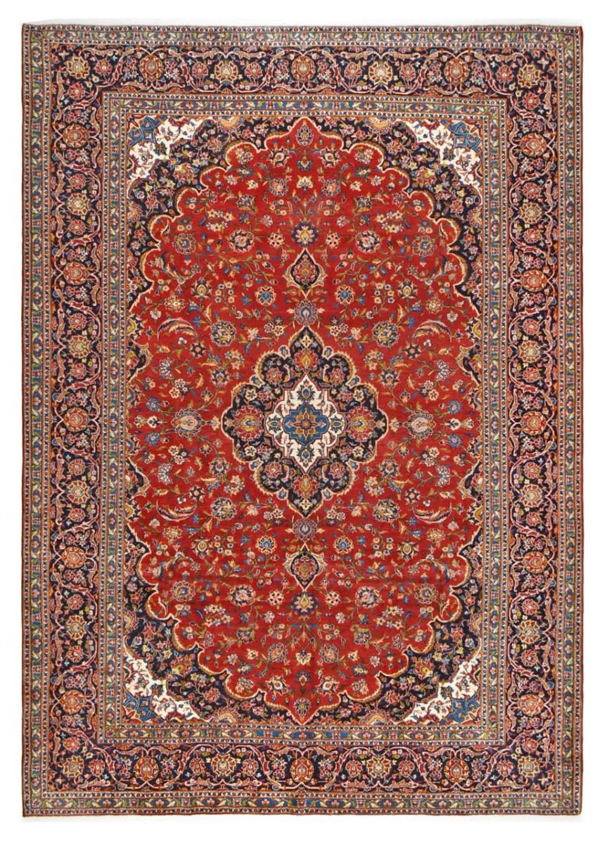 Persian Rug Keshan 408x292 408x292, Persian Rug Knotted by hand