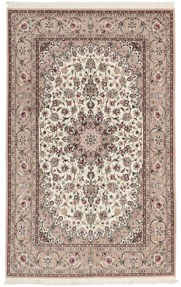 Dywan perski Isfahan Jedwabna Osnowa 206x126 206x126, Dywan perski Ręcznie tkane