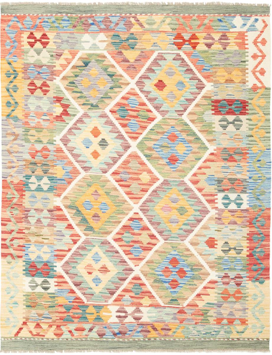 Afghaans tapijt Kilim  Afghan 162x122 162x122, Perzisch tapijt Handgeweven