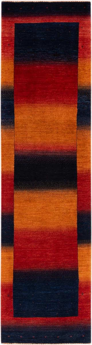 Persian rug Persian Gabbeh Loribaft Essence 9'9"x2'7" 9'9"x2'7", Persian rug Hand-knotted