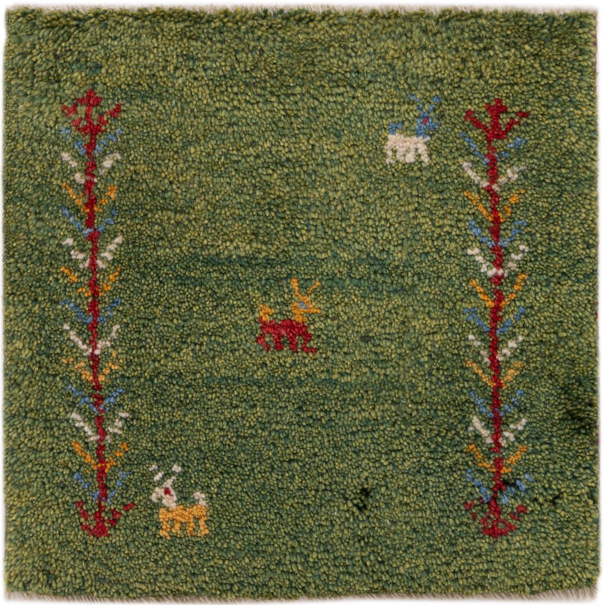 Persialainen matto Gabbeh Nomad 39x39 39x39, Persialainen matto Solmittu käsin