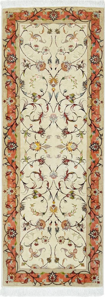 Περσικό χαλί Tabriz 40Raj 203x74 203x74, Περσικό χαλί Οι κόμποι έγιναν με το χέρι