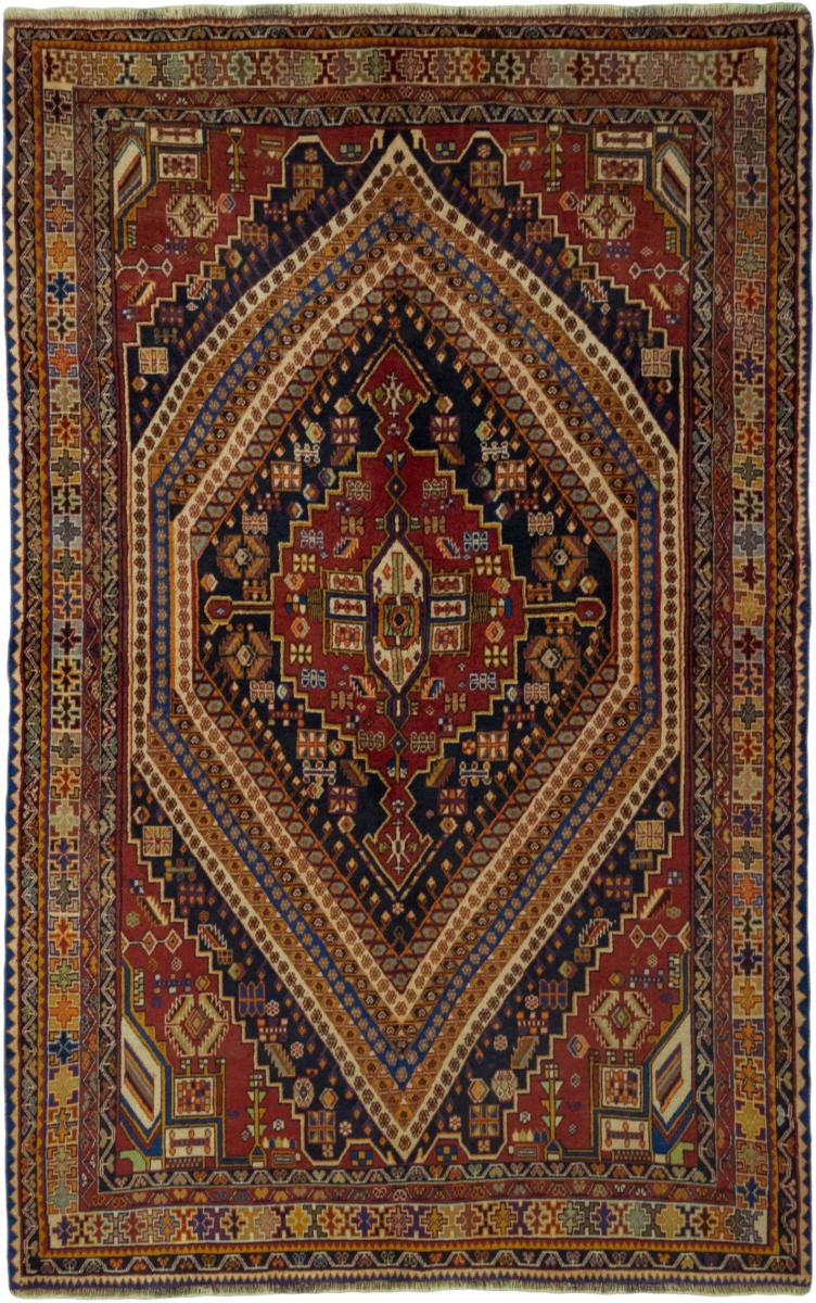 Perzisch tapijt Shiraz 274x173 274x173, Perzisch tapijt Handgeknoopte