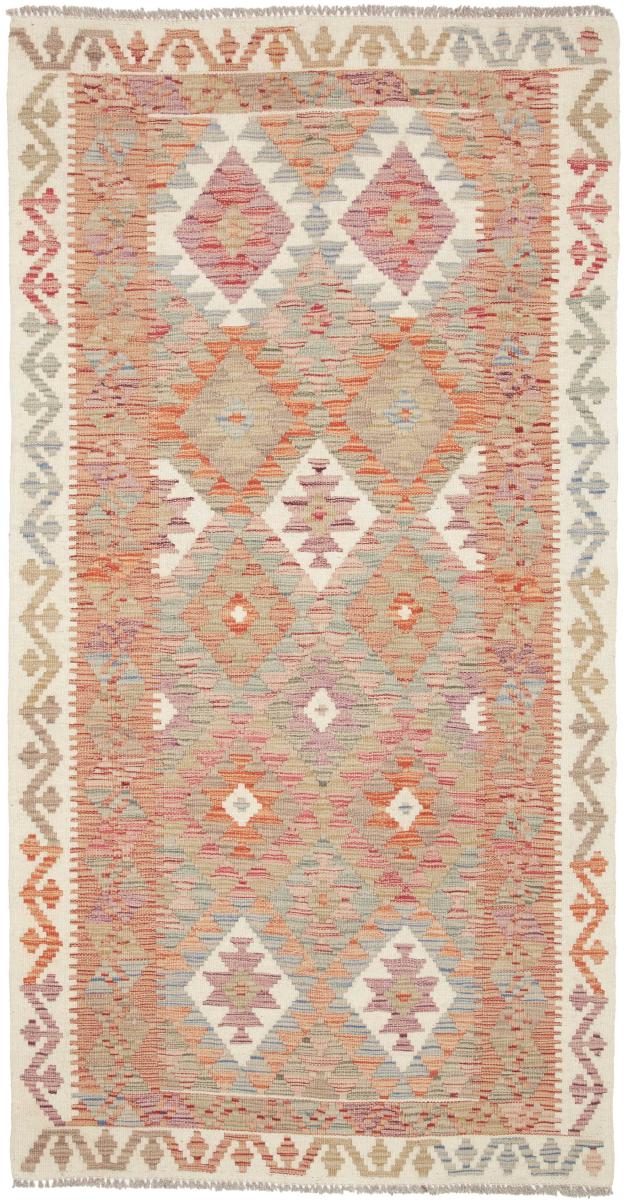 Dywan afgański Kilim Afghan 189x100 189x100, Dywan perski Ręcznie tkane