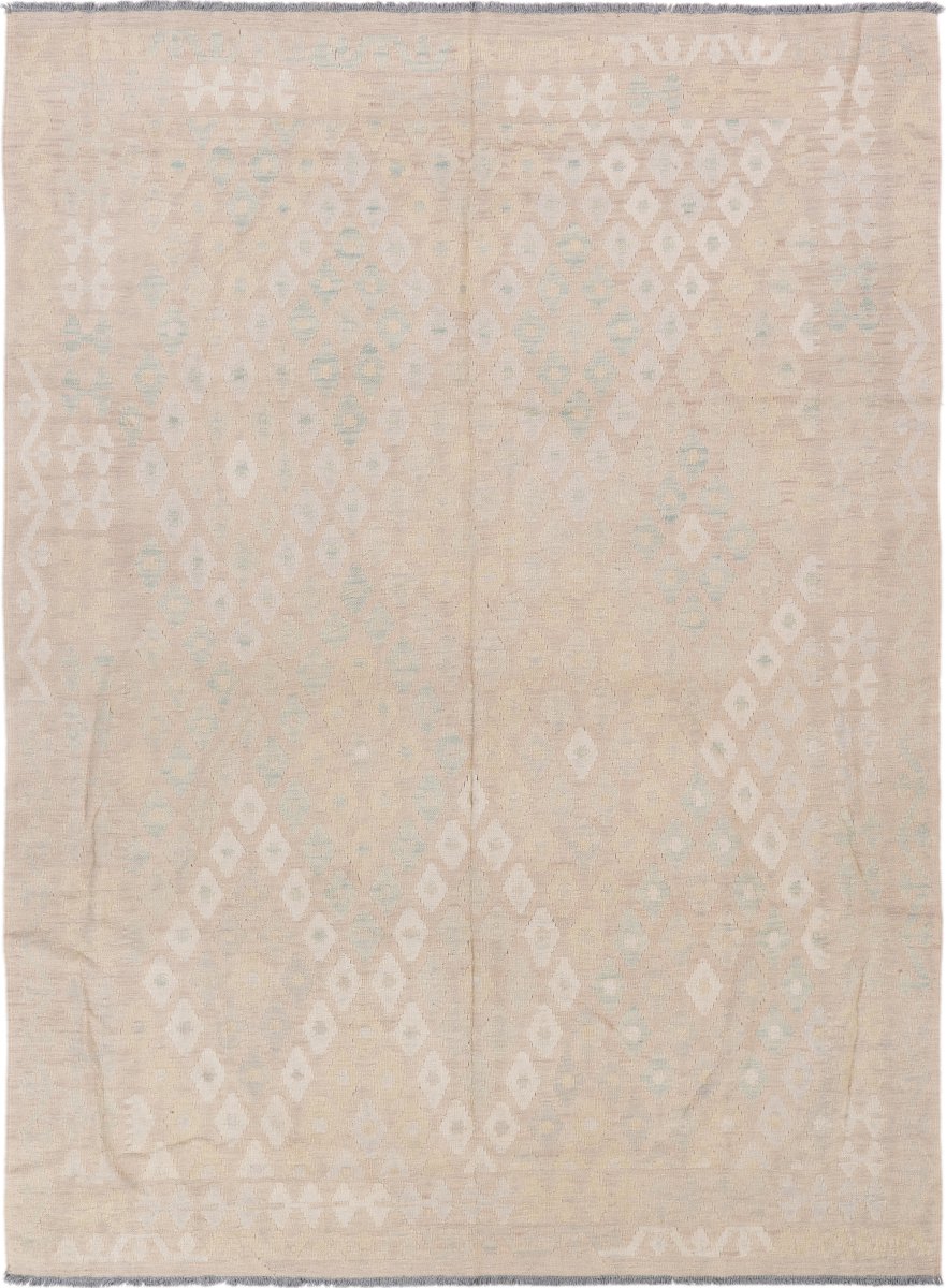 Tapete afegão Kilim Afegão 242x181 242x181, Tapete persa Tecido à mão