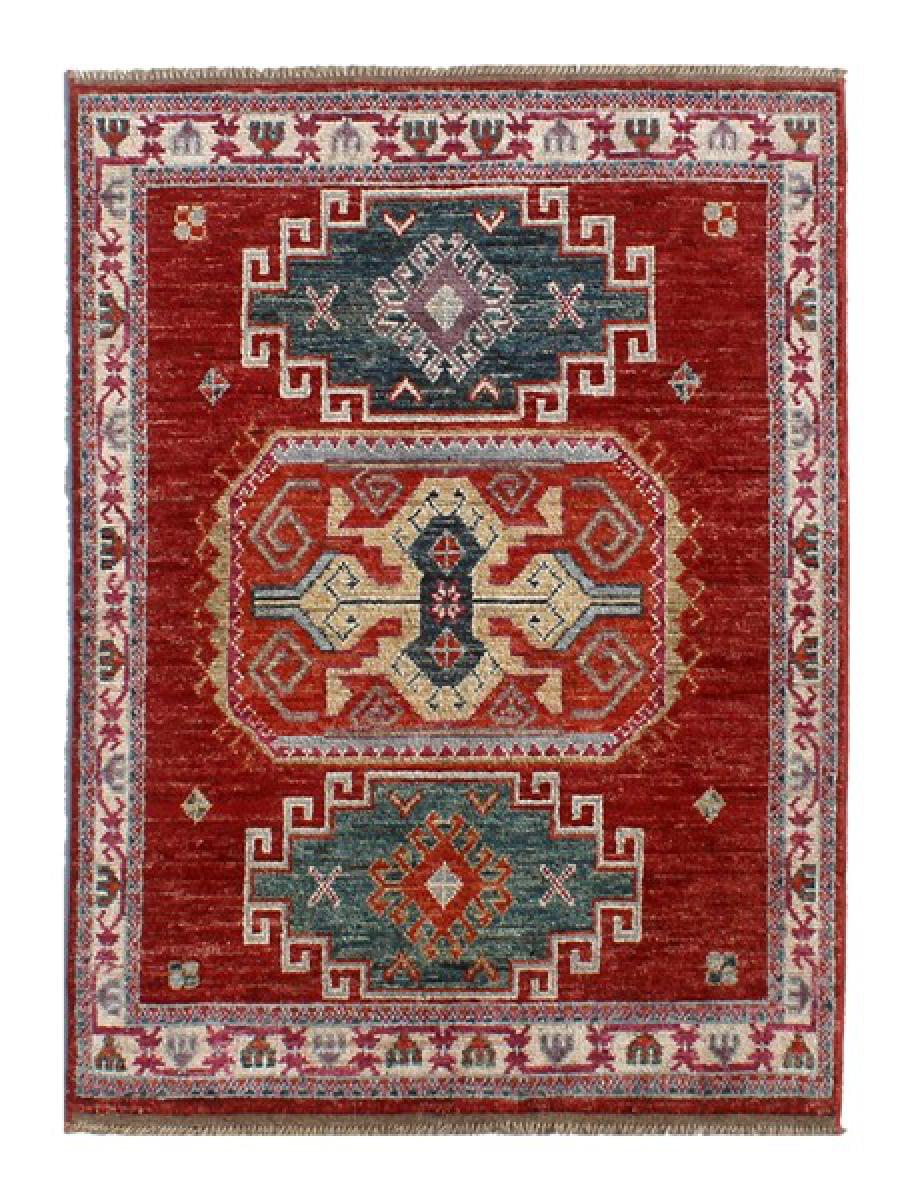 Afghansk tæppe Kazak Ghazni 173x122 173x122, Persisk tæppe Knyttet i hånden
