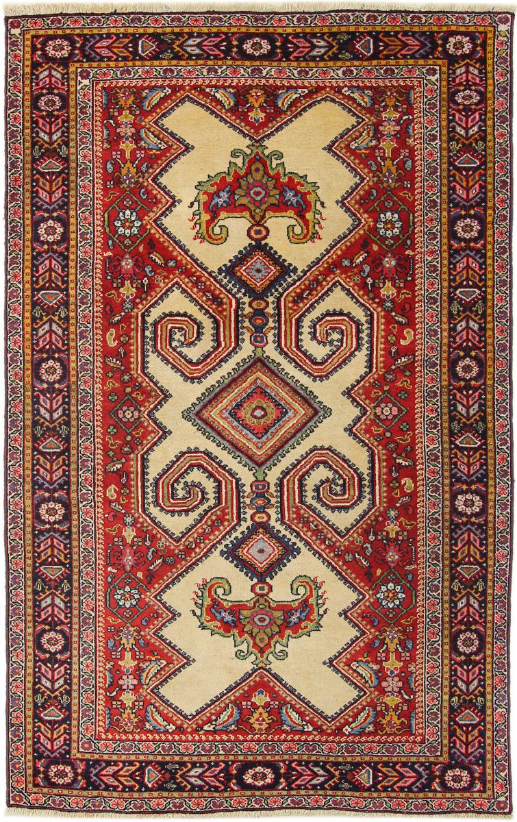 Russian rug Russland 207x135 207x135, Persian Rug Knotted by hand