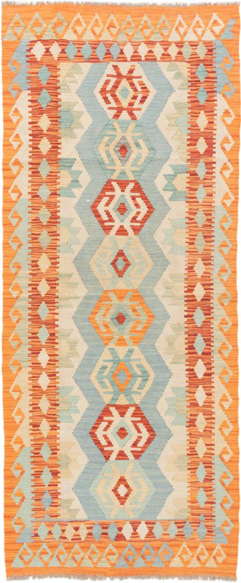 Tapete afegão Kilim Afegão 202x83 202x83, Tapete persa Tecido à mão