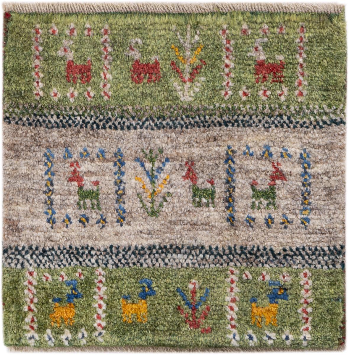 Persialainen matto Gabbeh Nomad 41x39 41x39, Persialainen matto Solmittu käsin