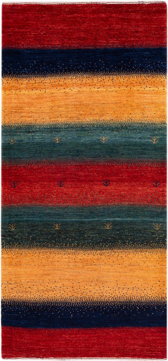 Persian rug Persian Gabbeh Loribaft Essence 5'7"x2'8" 5'7"x2'8", Persian rug Hand-knotted