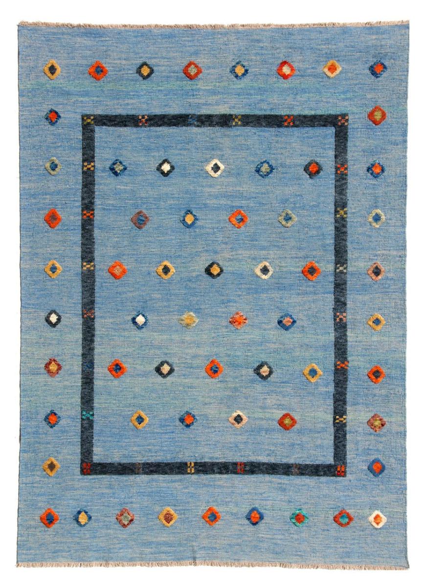 Alfombra afgana Kilim Afghan Nimbaft Edition 235x176 235x176, Alfombra persa Tejido a mano