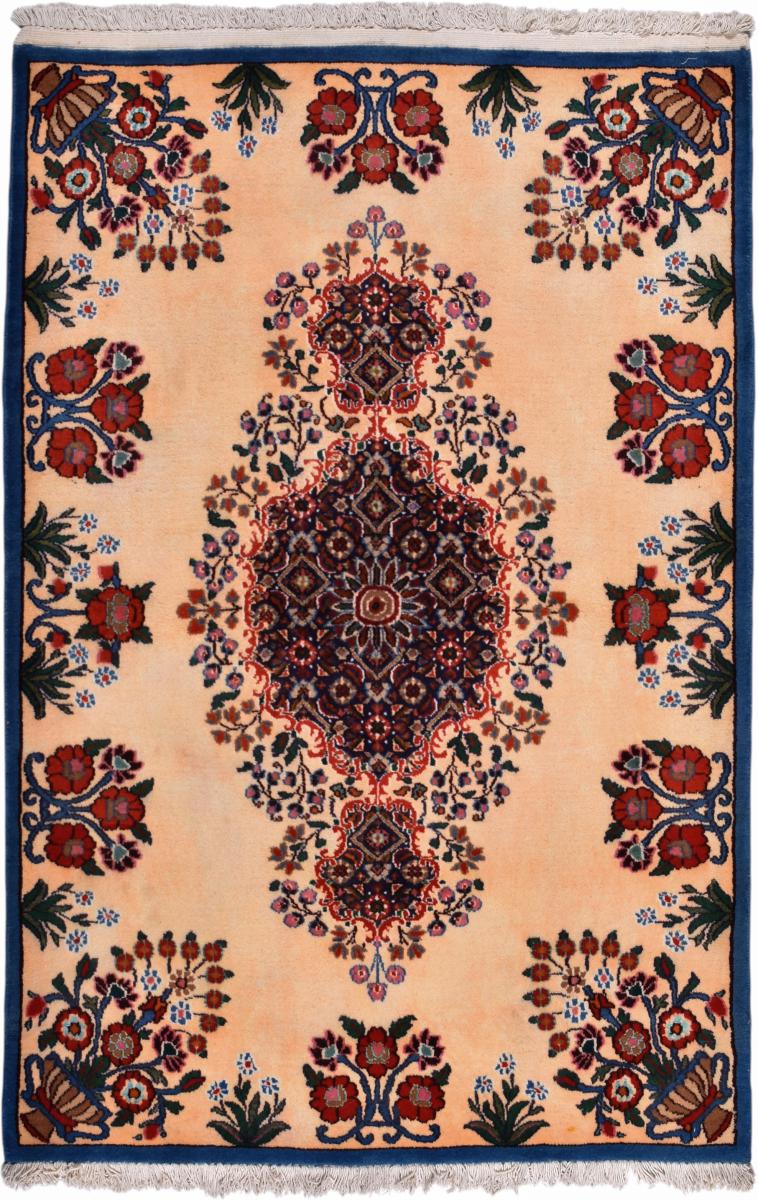Tapis persan Birjand 156x107 156x107, Tapis persan Noué à la main