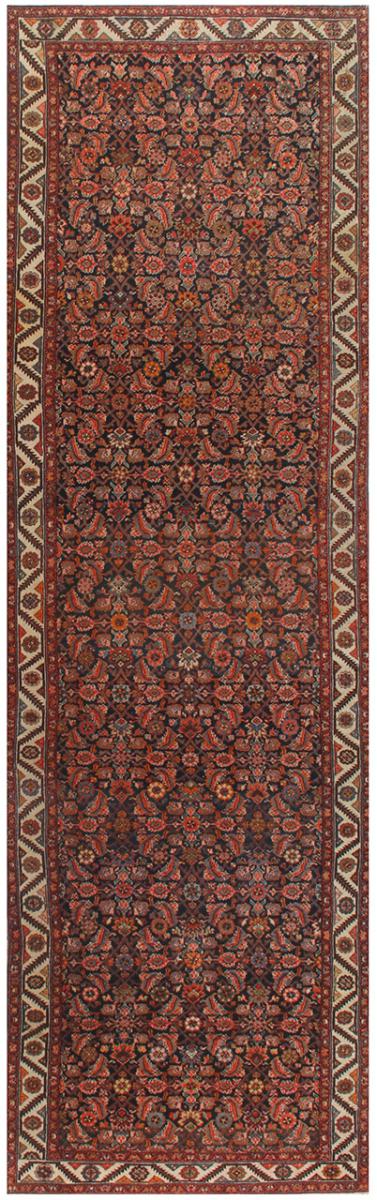 Περσικό χαλί Malayer πολύτιμα λόγω παλαιότητας 381x111 381x111, Περσικό χαλί Οι κόμποι έγιναν με το χέρι