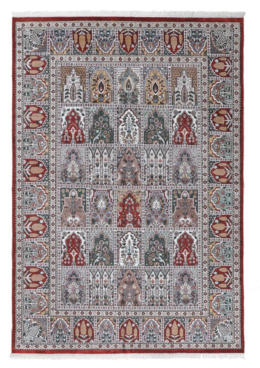 Indo rug Agra Viskose 311x214 311x214, Persian Rug Knotted by hand