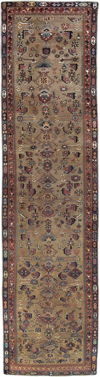 Tapis persan Hamadan 444x116 444x116, Tapis persan Noué à la main