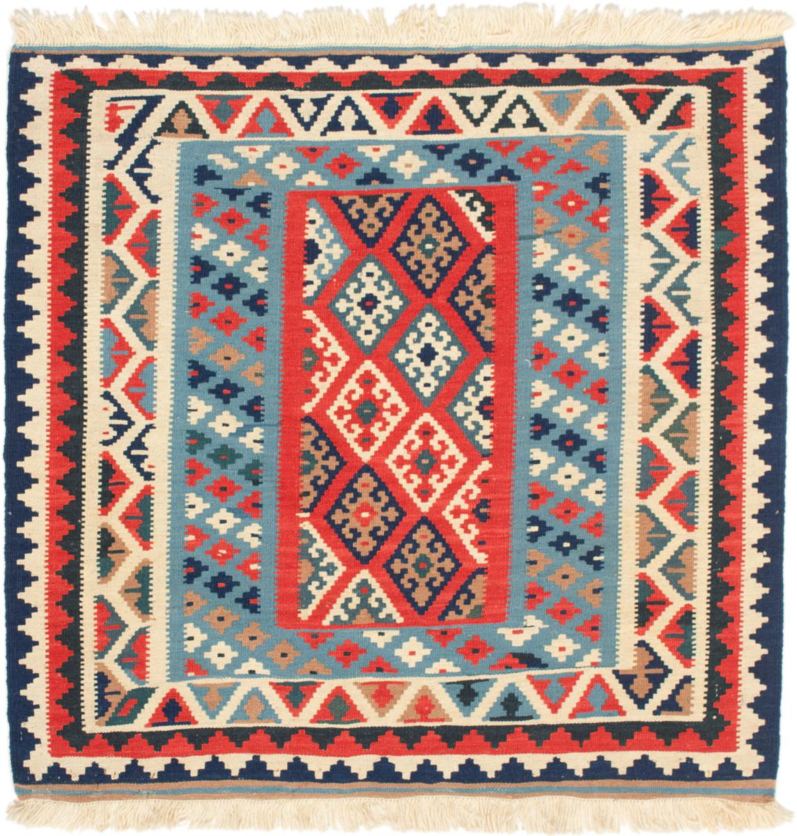 Tapete persa Kilim Fars 105x99 105x99, Tapete persa Tecido à mão