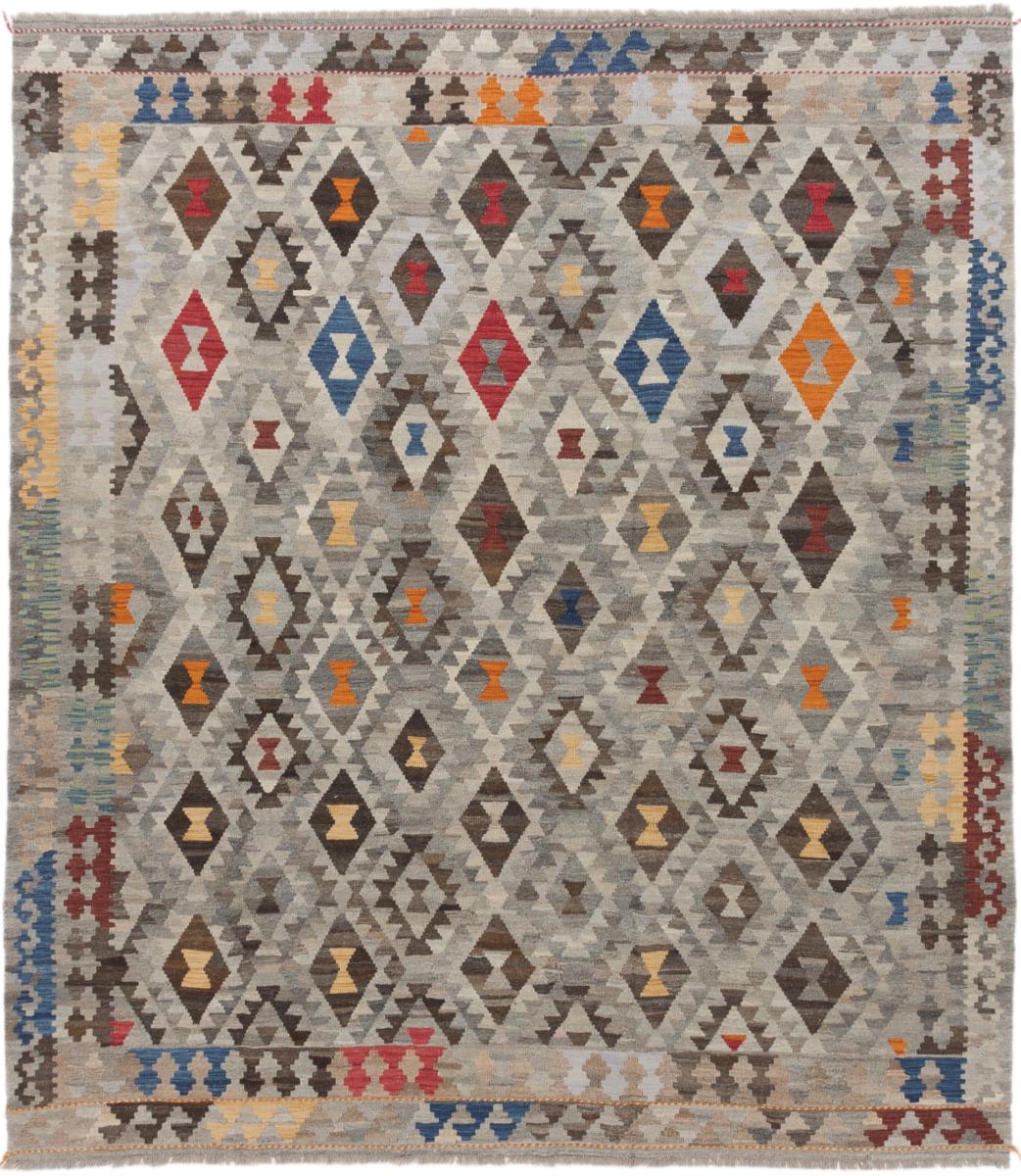 Tapete afegão Kilim Afegão Heritage 296x258 296x258, Tapete persa Tecido à mão