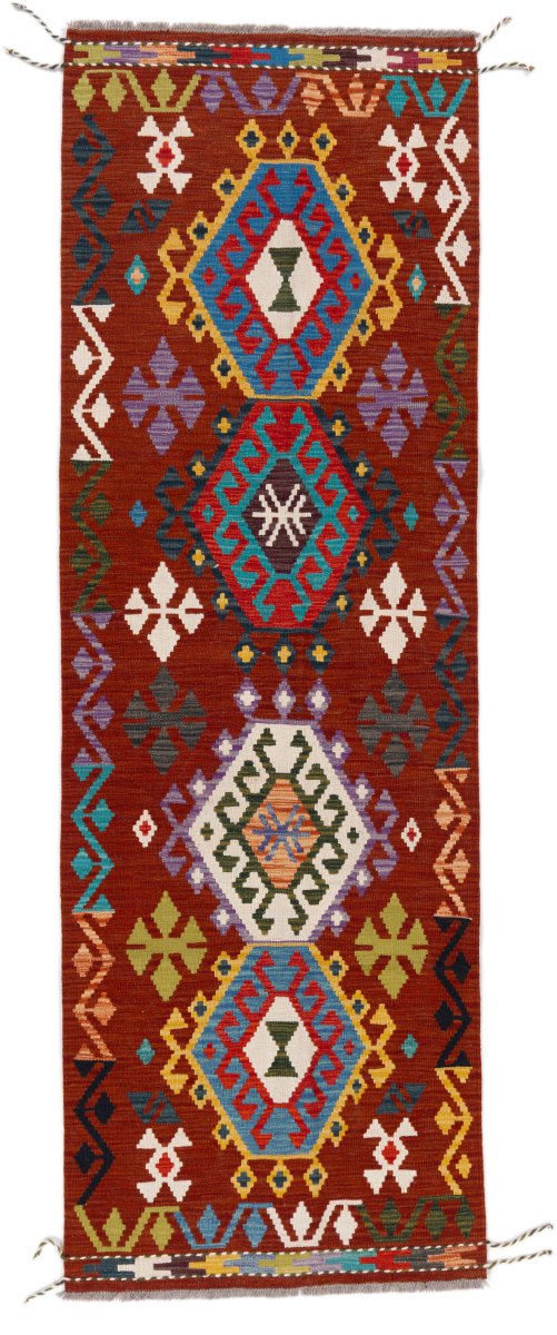 Afghansk teppe Kelim Afghan 248x82 248x82, Persisk teppe Håndvevd