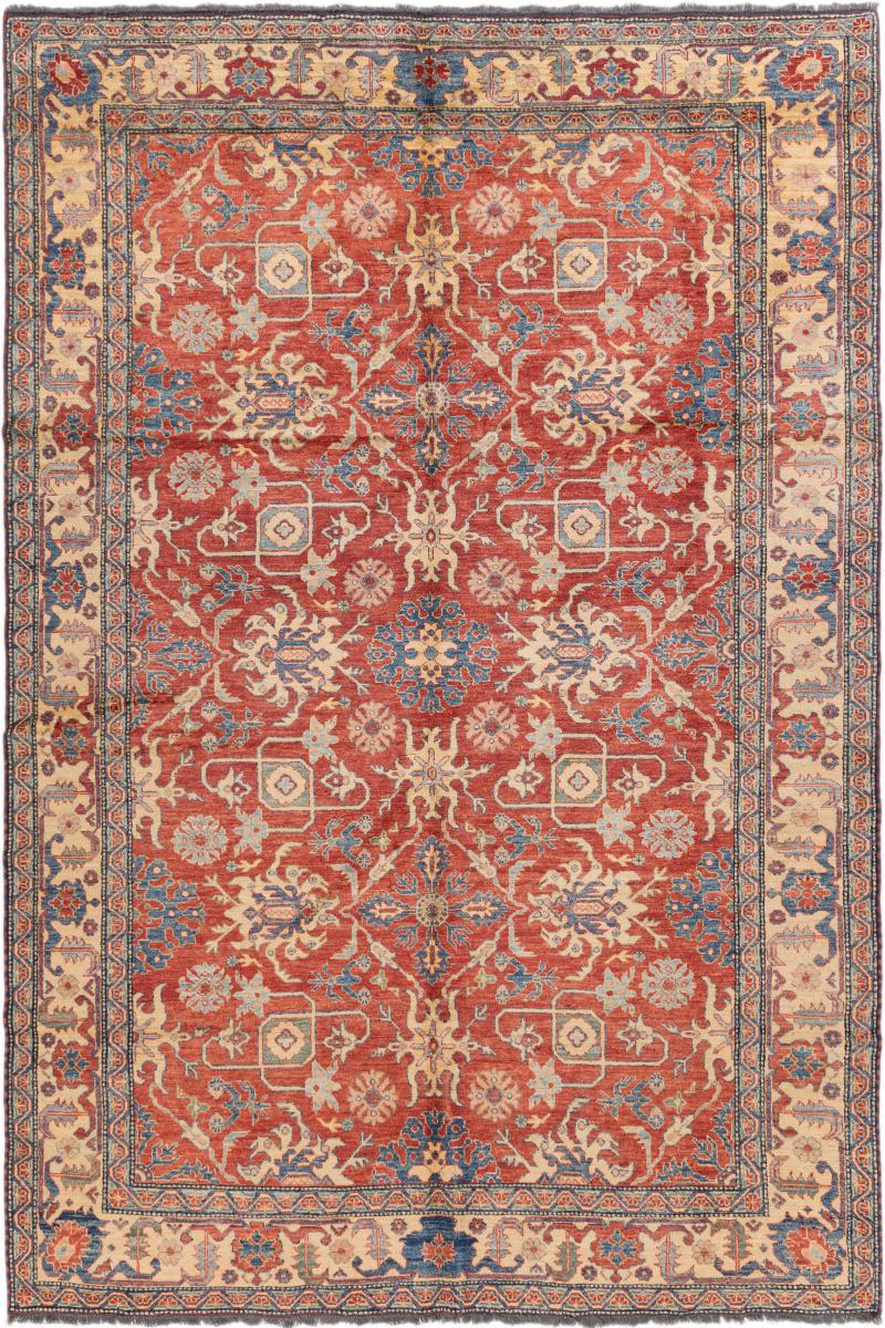 Afghan rug Super Kazak 336x232 336x232, Persian Rug Knotted by hand