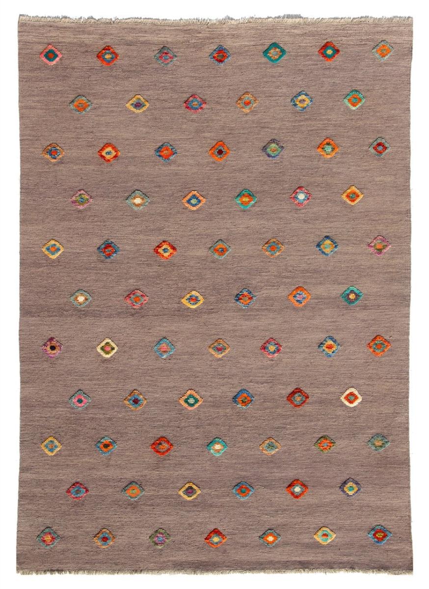 Alfombra afgana Kilim Afghan Nimbaft Edition 240x173 240x173, Alfombra persa Tejido a mano
