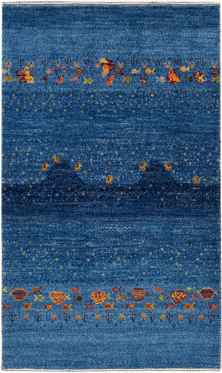 Dywan perski Persja Gabbeh Loribaft Nowbaft 130x77 130x77, Dywan perski Ręcznie tkane