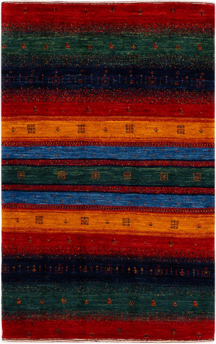 Dywan perski Persja Gabbeh Loribaft Atash 126x77 126x77, Dywan perski Ręcznie tkane