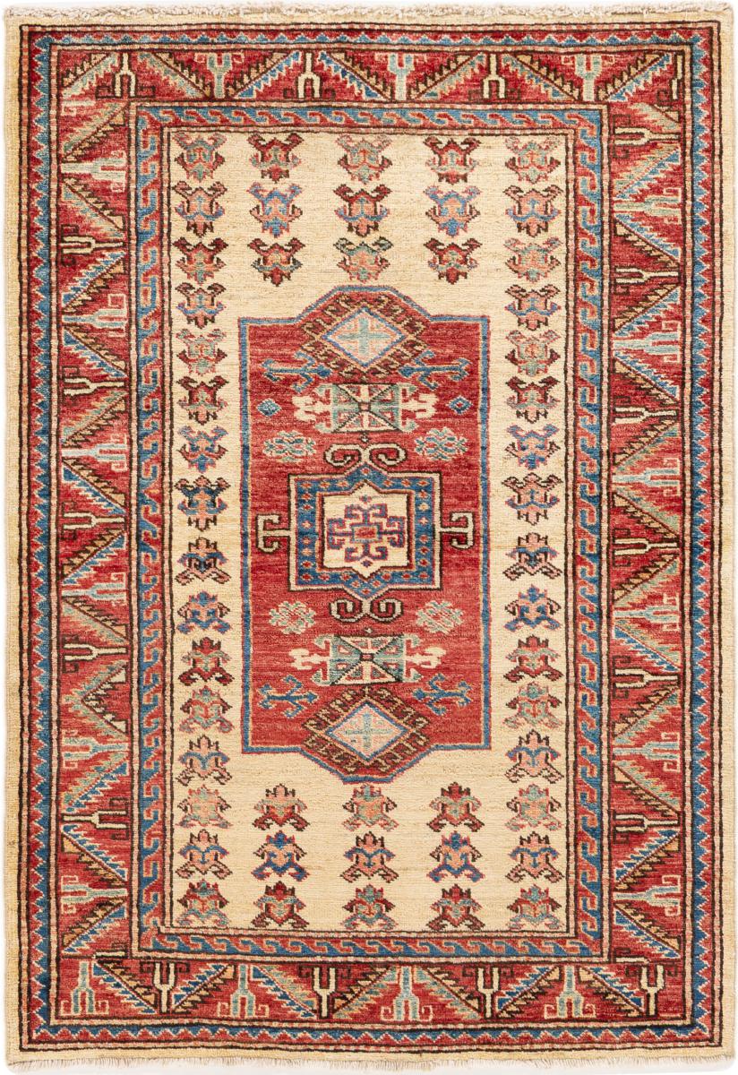 Afghan rug Super Kazak 134x93 134x93, Persian Rug Knotted by hand