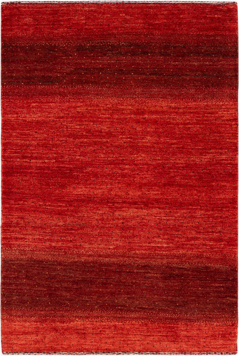Tapis persan Perser Gabbeh Loribaft Essence 139x97 139x97, Tapis persan Noué à la main
