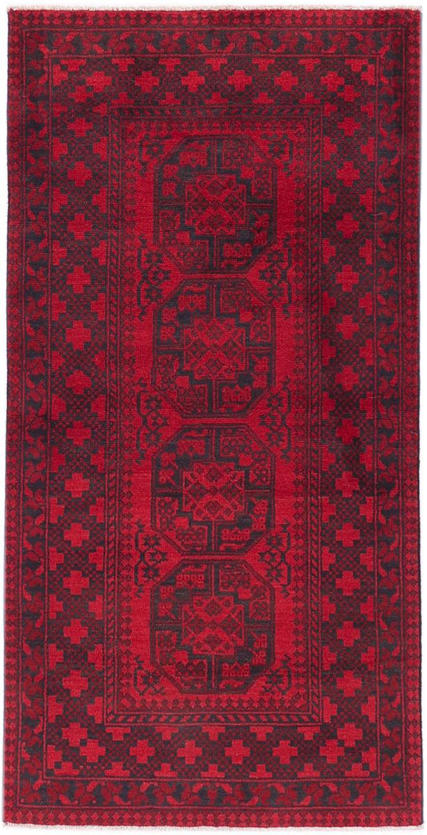 Afghanischer Teppich Afghan Akhche 194x98 194x98, Perserteppich Handgeknüpft