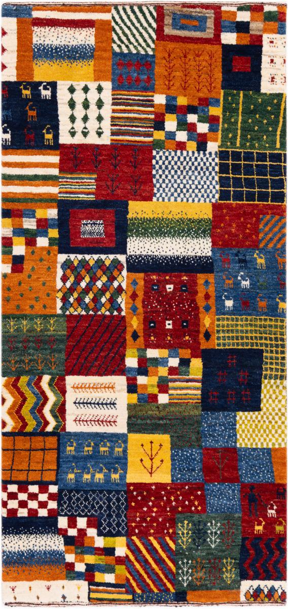 Tappeto persiano Persiano Gabbeh Loribaft Essence 166x81 166x81, Tappeto persiano Annodato a mano