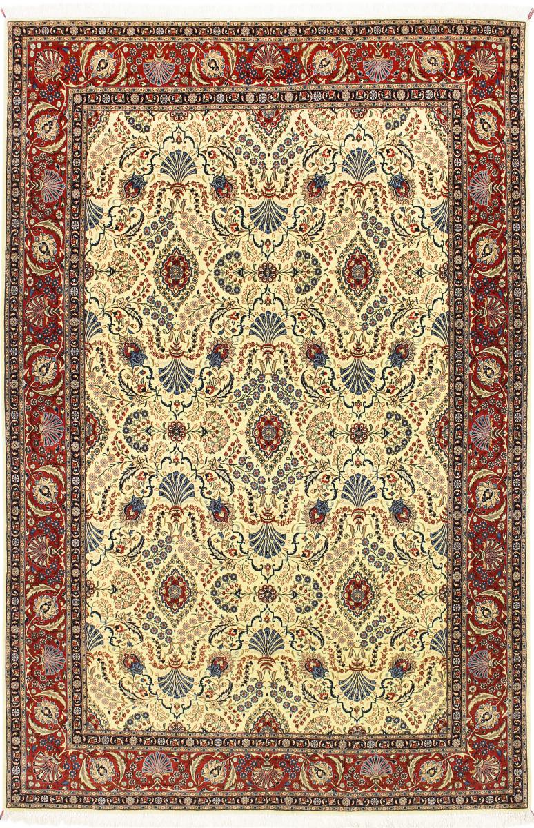 Dywan perski Isfahan Ilam Sherkat Farsh Jedwabna Osnowa 285x187 285x187, Dywan perski Ręcznie tkane