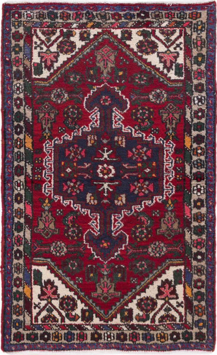 Persian Rug Hamadan Old 155x100 155x100, Persian Rug Knotted by hand
