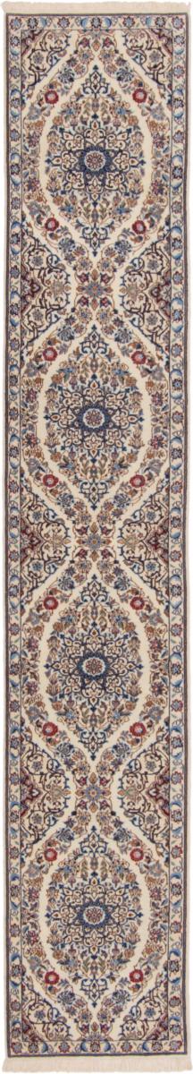 Persisk tæppe Nain 6La 286x51 286x51, Persisk tæppe Knyttet i hånden